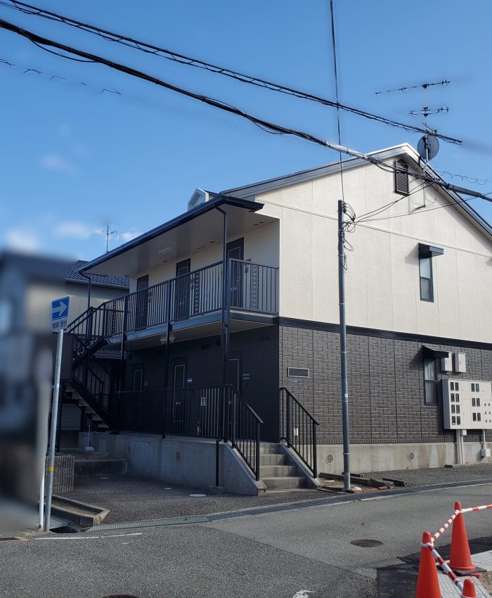 宝塚市二階建てハイツ外装改修工事
