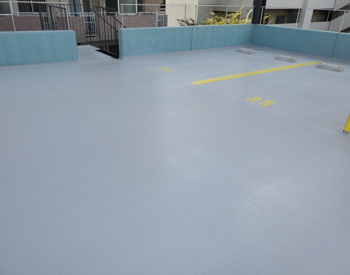 A施設駐車場防水工事