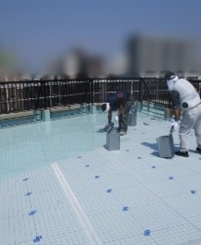 神戸市中央区RC造屋上防水工事